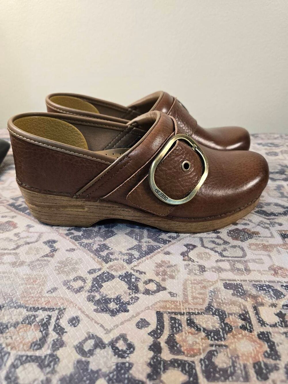 Dansko Women's Pearson Buckle Clogs Size 39